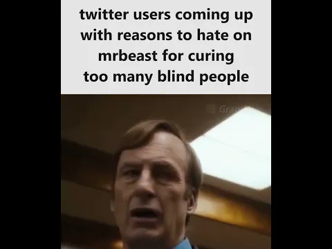 twitter users cancelling mrbeast be like