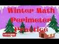 How to find the Perimeter of Different Shapes Winter Themed Fun Practice