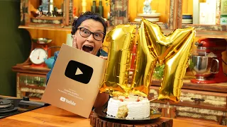 1 MILHÃO DE INSCRITOS! A PLACA DOURADA CHEGOU! - Wilza Leonel
