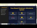 Real-Time Face-Based Attendance System for Employees With Source Code Version 1 0