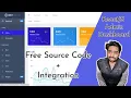 ReactJS Admin Dashboard Open Source Project Integration