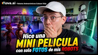 Crear Videos con IA: Convertí FOTOS de mis Robots en una MINI PELÍCULA 🤯