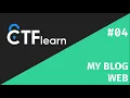 WRITEUP WEB CTFlearn My Blog