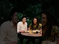 Download Lagu Legends Dine: Michael Jackson \u0026 Bob Marley in One Iconic Moment | Music Royalty United Forever