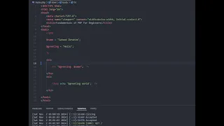 Beginner PHP Tutorial -