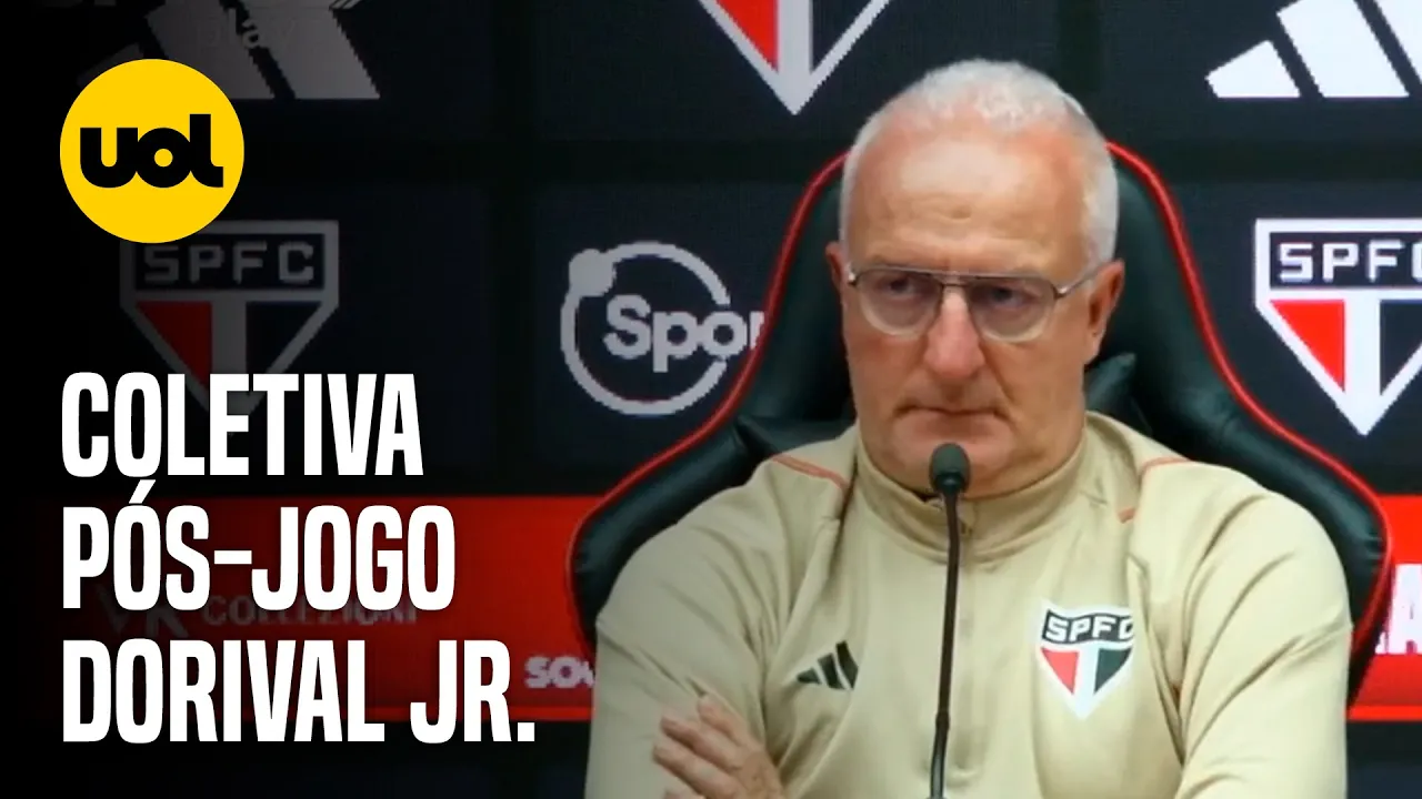 COLETIVA DORIVAL JR.: 'ALÍVIO PELA CLASSIFICAÇÃO, FATO. O JOGO FOI DECIDIDO EM 180 MINUTOS'