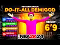 6 9 BUILDS are BACK on NBA 2K24 NEW DO-IT-ALL DEMIGOD is the BEST BUILD in the GAME