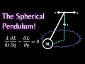 Equations of Motion for the Spherical Pendulum 100 Subscriber Special
