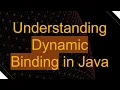 Understanding Dynamic Binding in Java