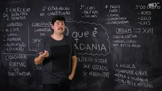 O que é cidadania?