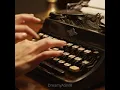 Dek dek dek… srreeeekk… suara mesin ketik yang bikin nostalgia 🎧✍️#asmr #shorts #typewriters