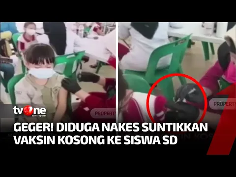 Heboh Diduga Suntikkan Vaksin Kosong ke Siswa SD di Medan, Polisi Panggil Sejumlah Saksi