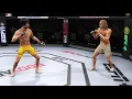 UFC 4 Bruce Lee vs Amanda Elise Lee HOT MODEL EA Sports UFC 4