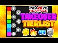 RANKING ALL 24 TAKEOVERS IN TIERS ON NBA 2K22 NEXT GEN - SEASON 4
