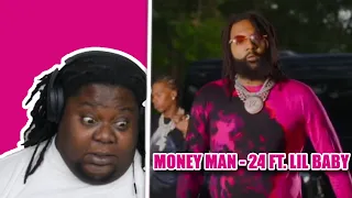 Download LIL BABY FLOATED ON THIS!!! Money Man - 24 (Official Video) (feat. Lil Baby) REACTION!!! MP3