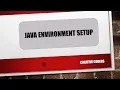 Java Bangla Tutorial Part-01 How To Setup Java Environment In Windows 10 Creative Coders 2020