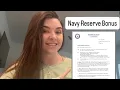 Navy Reserve Bonus FY26