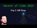 Advent of Code 2025 C - Day 2 Gift Shop