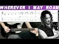 Download Lagu METALLICA - WHEREVER I MAY ROAM (Guitar cover with TAB | Lesson)