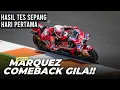 Lagu Ngeri‼️ Marc Marquez Comeback Gila, Toprak Razgatlıoğlu Kesulitan di Tes Sepang⁉️😱