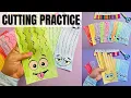 Scissors Cutting Practice Cutting on Paper Learning to Cut Scissor Skills Worksheets