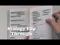 Stalogy flip through bullet journal minimal planner minimalist planner Nicole makes plans