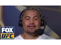 Mark Hunt explains how he got the win over Derrick Lewis UFC FIGHT NIGHT