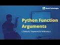 Python Function Arguments with Easy Examples Types of Function Arguments in Tamil