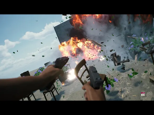 Untitled FPS - Flowers, Explosions and slowmotion