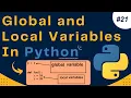 Global and Local Variables in Python Python Tutorial
