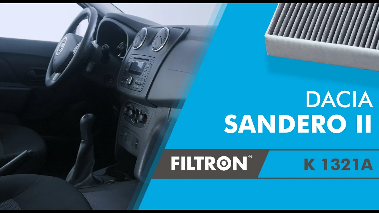 Jak wymienić filtr kabinowy? – Dacia Sandero II – The Mechanics by FILTRON