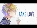 Download Lagu Nightcore - Fake Love (Lyrics)