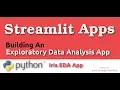 Building an Iris EDA App with Streamlit and Python
