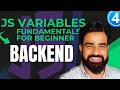 JavaScript Variables Explained Fundamentals for Beginners Part 4