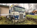 Forgotten for nearly two decades! Will it run?? Kenworth K100 cabover