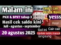 Download Lagu PKH hari ini, apdet terbaru hasil cek saldo PKH dan BPNT tahap 3 malam ini 20 agustus 2025 hasilnya