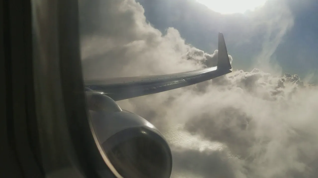 Caribbean Airlines 737 flight from Tobago to Trinidad