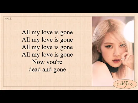 Download MP3 ROSÉ - Gone (Lyrics)