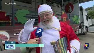 Parada de Natal do Shopping Mueller inicia hoje com roteiro especial em Joinville