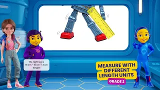 Measurement Made Fun Fix the Robot Challenge 2nd Grade