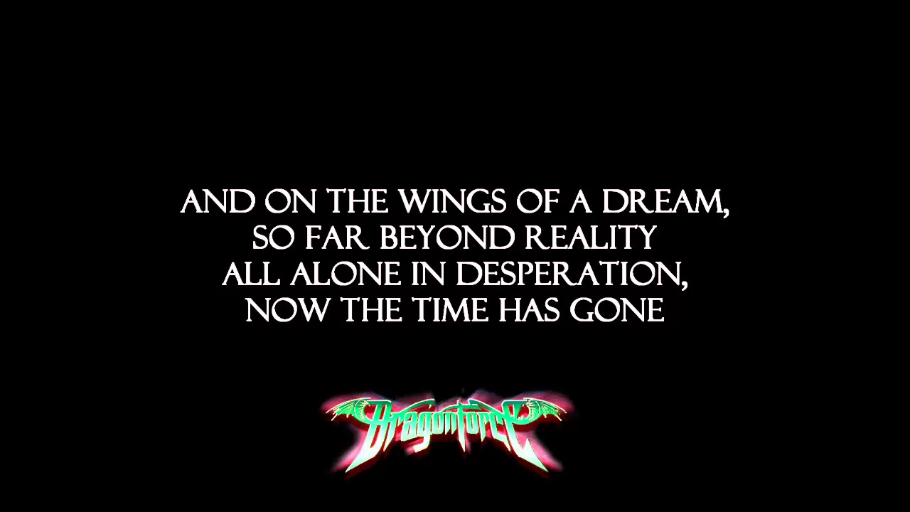 DragonForce - Through The Fire And Flames | Long version | Lyrics on screen | HD