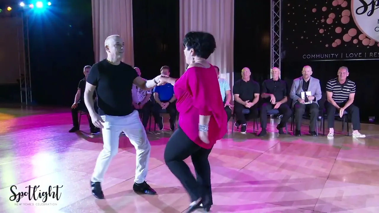 Spotlight New Year's Celebration 2023 Masters Open Jack & Jill - Richard DeFelice & Susan DeFelice