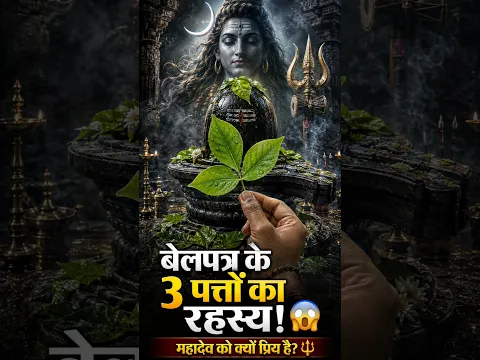 बेलपत्र के 3 पत्ते ही महादेव को क्यों हैं इतने प्रिय? 😱 जानिए इसका अद्भुत रहस्य #savanspecial