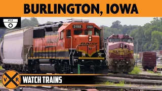 Burlington Iowa USA LIVE Train Camera PTZ