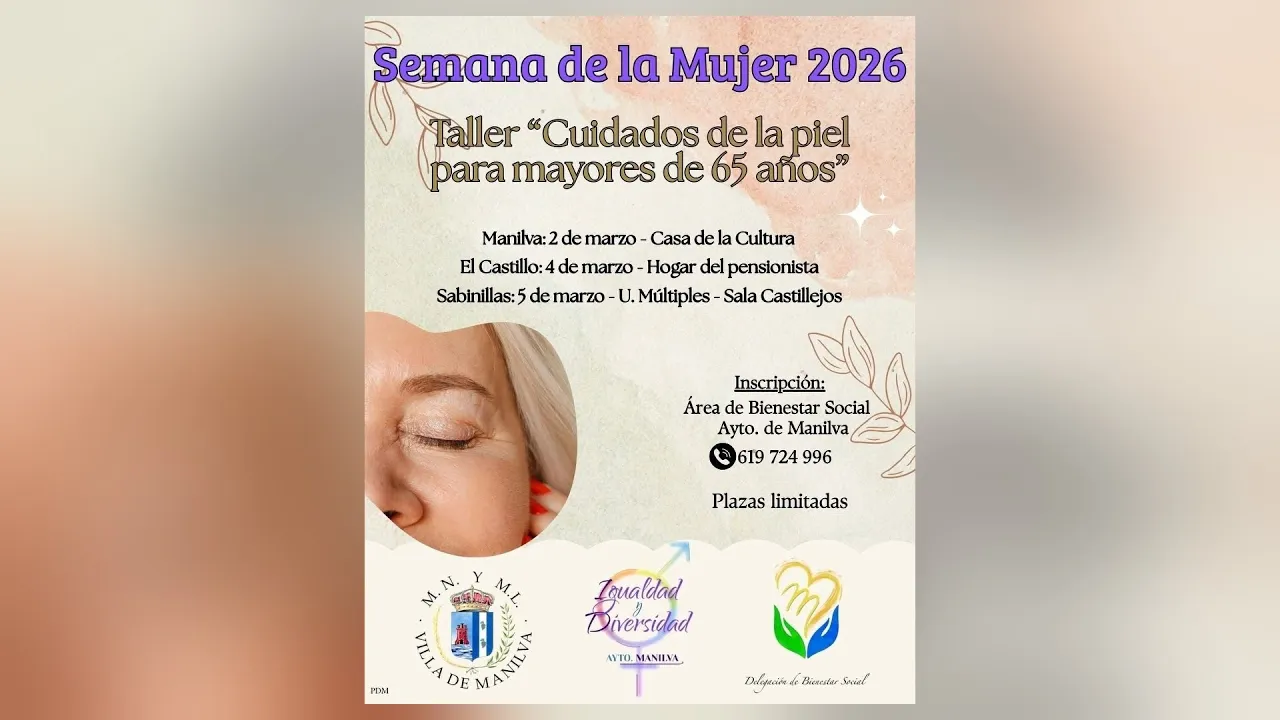 Taller de cuidados de la piel madura