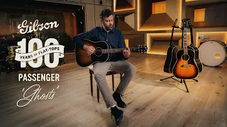 100 Years of Flat-Tops: Passenger performs “Ghosts" with his Gibson J-45