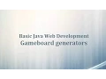 Basic Java Web Development - Sudoku Battleship Gameboard generators
