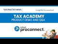 Simplify Tax Prep with Intuit ProConnect Key Features Tools Tax Academy