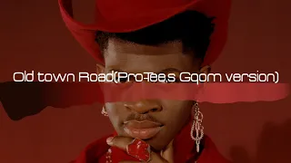 old town road pro tee s gqom version 