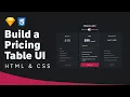 Sketch to HTML CSS Pricing Table UI